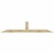 Ekena Millwork Portland Rough Sawn Timber Gable Bracket, Douglas Fir, 108"W x 22"H x 4"D x 6"F, 5/12 Pitch GBW108X22X0406POR00RDF - alternate 1